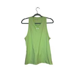 Under Armour Activewear Lime Green Tank Top Size Small